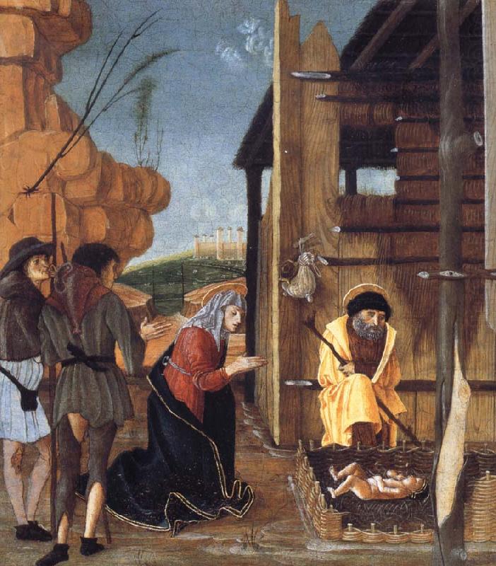 BUTINONE, Bernardino Jacopi The Adoration of the Shepherds china oil painting image
